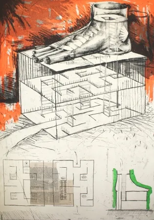 Água-Forte Nagel - Sin Título 4