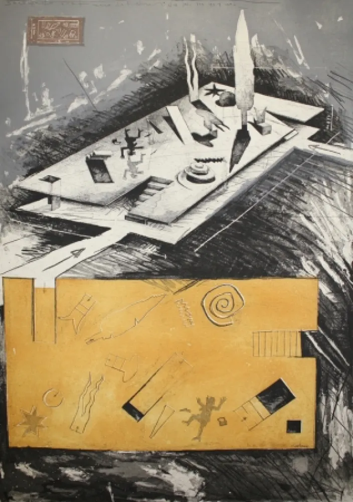 Água-Forte Nagel - Sin Título 6