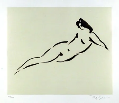 Gravura Nakian - Leda and the Swan - 9