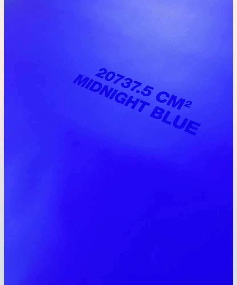 Serigrafia Nannucci - 20737,5 cm2 midnight blue