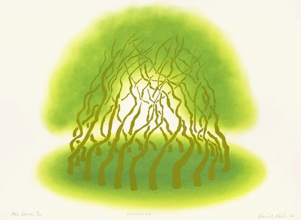 Estêncil Nash - Ash Dome, Summer
