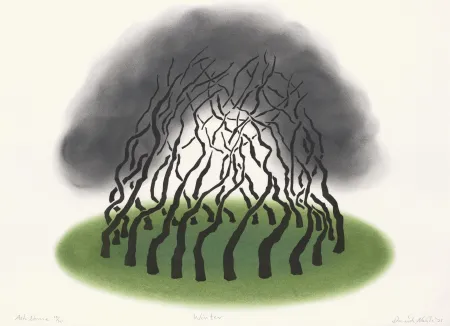 Estêncil Nash - Ash Dome, Winter