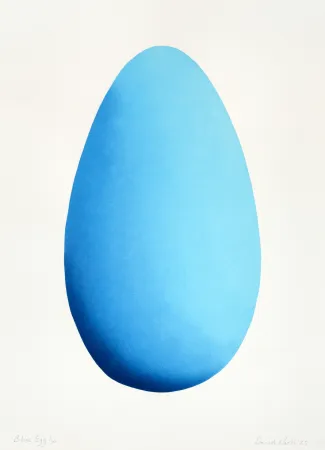Estêncil Nash - Blue Egg