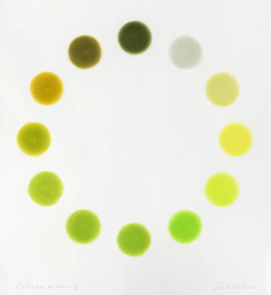 Estêncil Nash - Calendar of Green