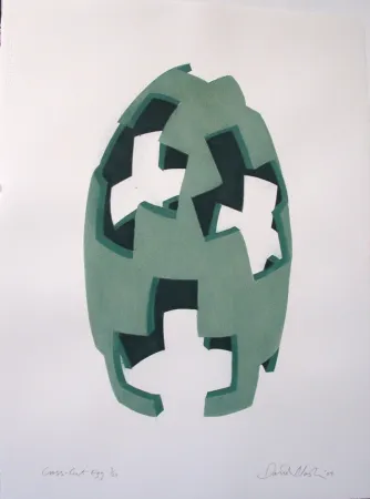 Estêncil Nash - Cross cut egg