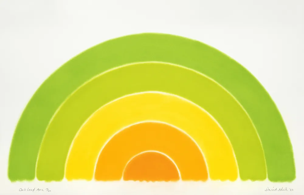 Estêncil Nash - Oak Leaf Arc