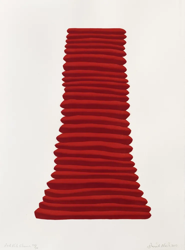 Estêncil Nash - Red Rib Column