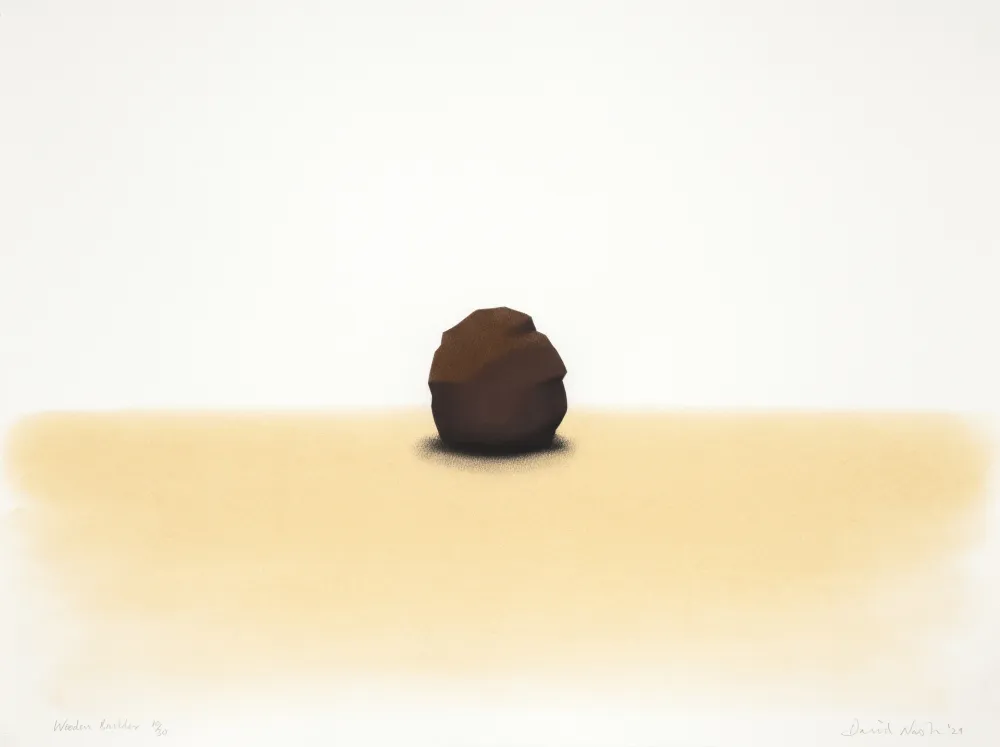 Estêncil Nash - Wooden Boulder