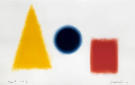 Estêncil Nash - Yellow, Blue, Red