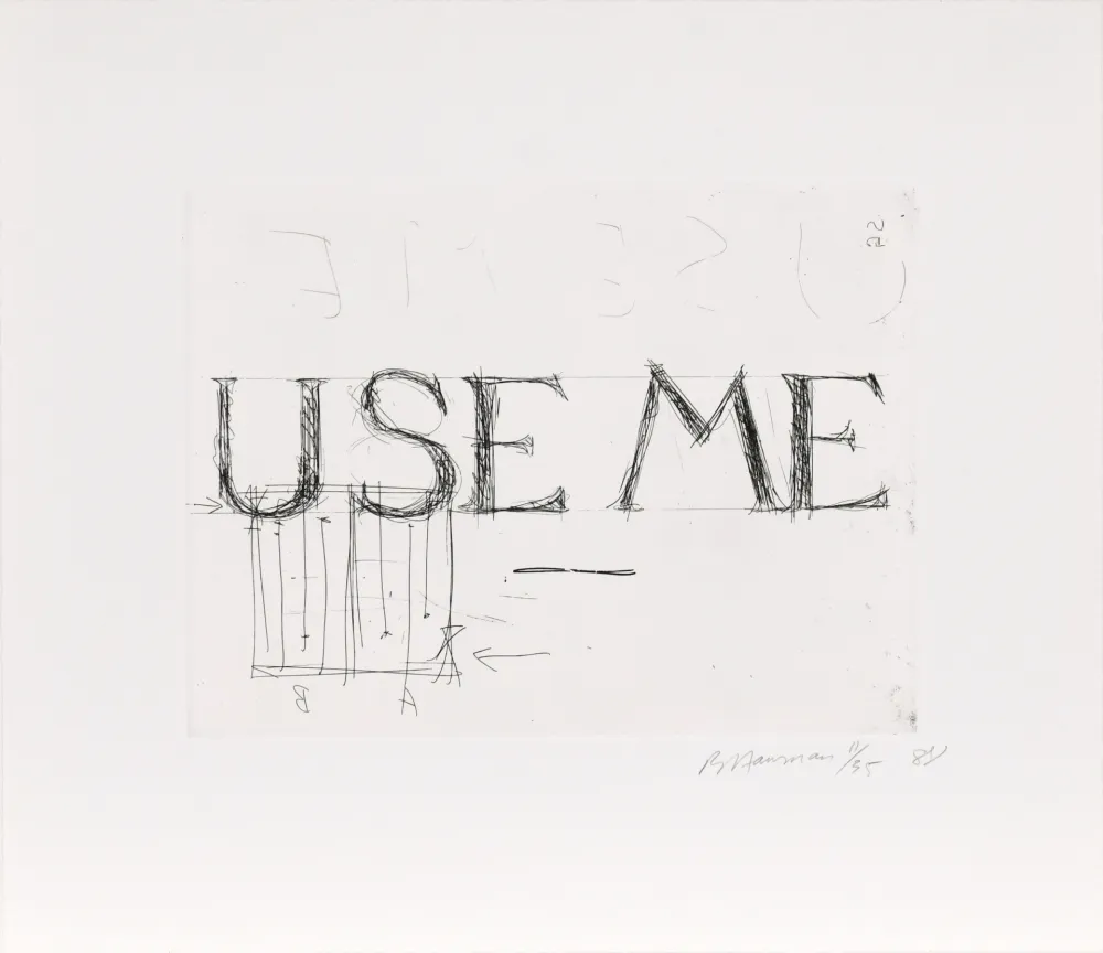 Água-Forte Nauman - Use Me
