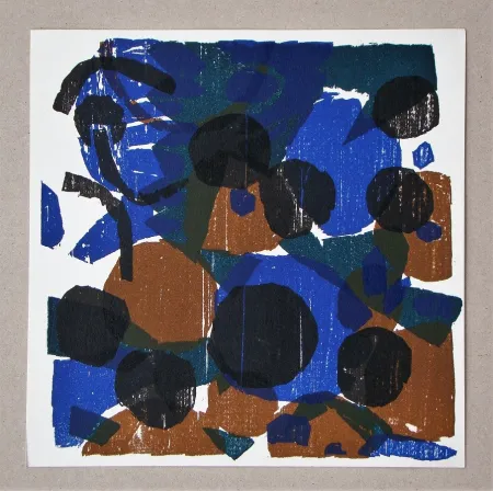 Xilogravura Nay - Untitled