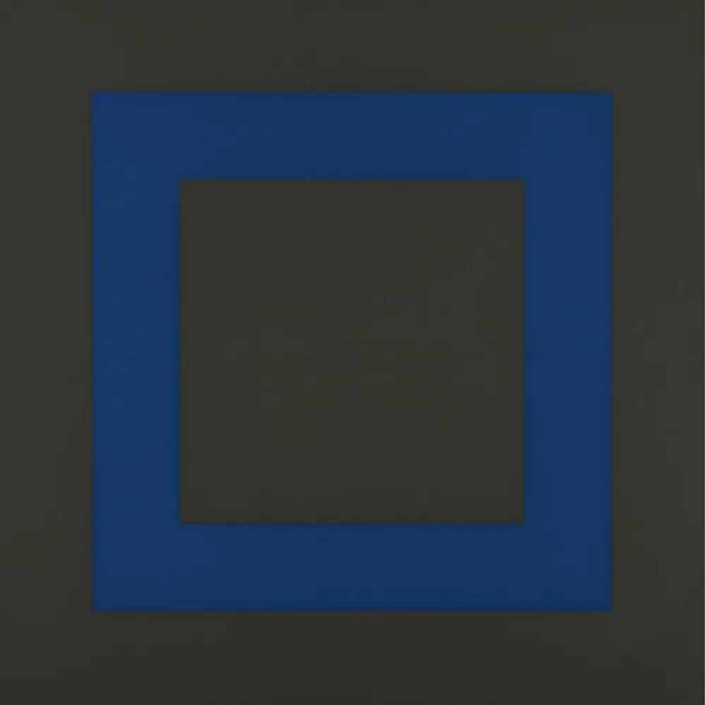 Serigrafia Nemours - Albiréo 6, 1987