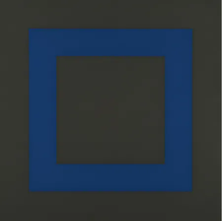 Serigrafia Nemours - Albiréo 6, 1987