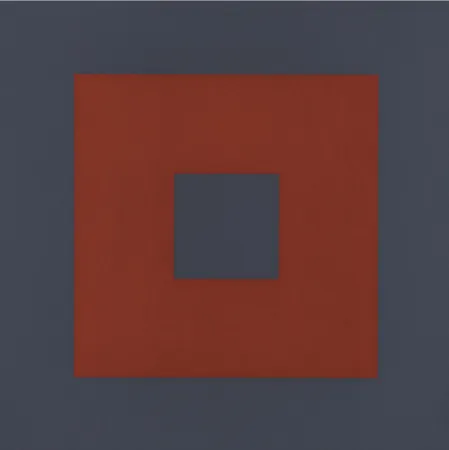 Serigrafia Nemours - Albiréo 8, 1987