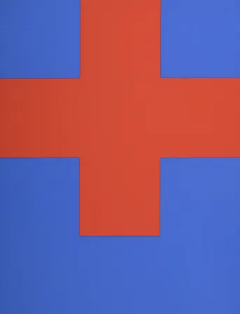 Serigrafia Nemours - Composition IV, 1989 - Hand-signed