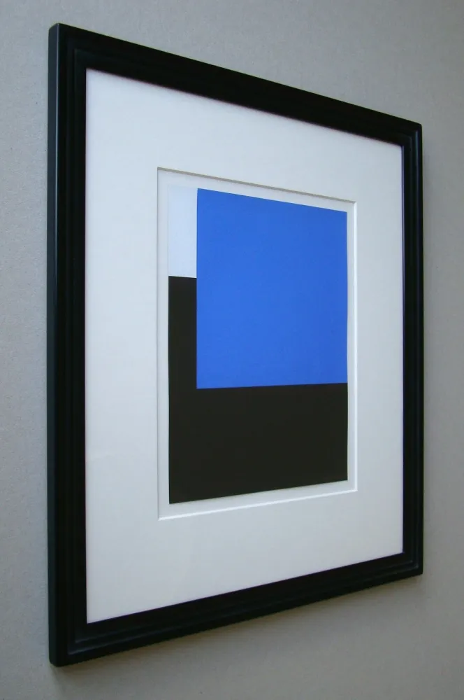 Serigrafia Nemours - Espace bleu