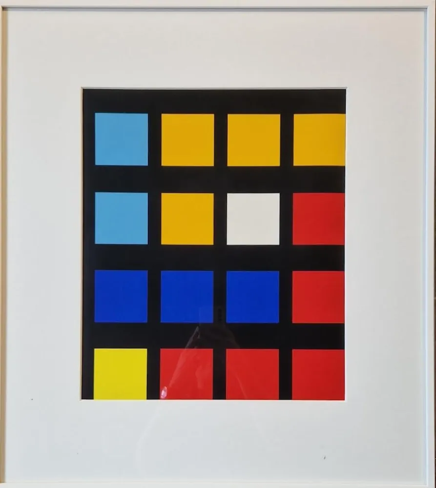 Serigrafia Nemours - L'ondulatoire I