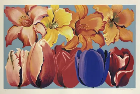 Serigrafia Nesbitt - ISLAND OF FLOWERS