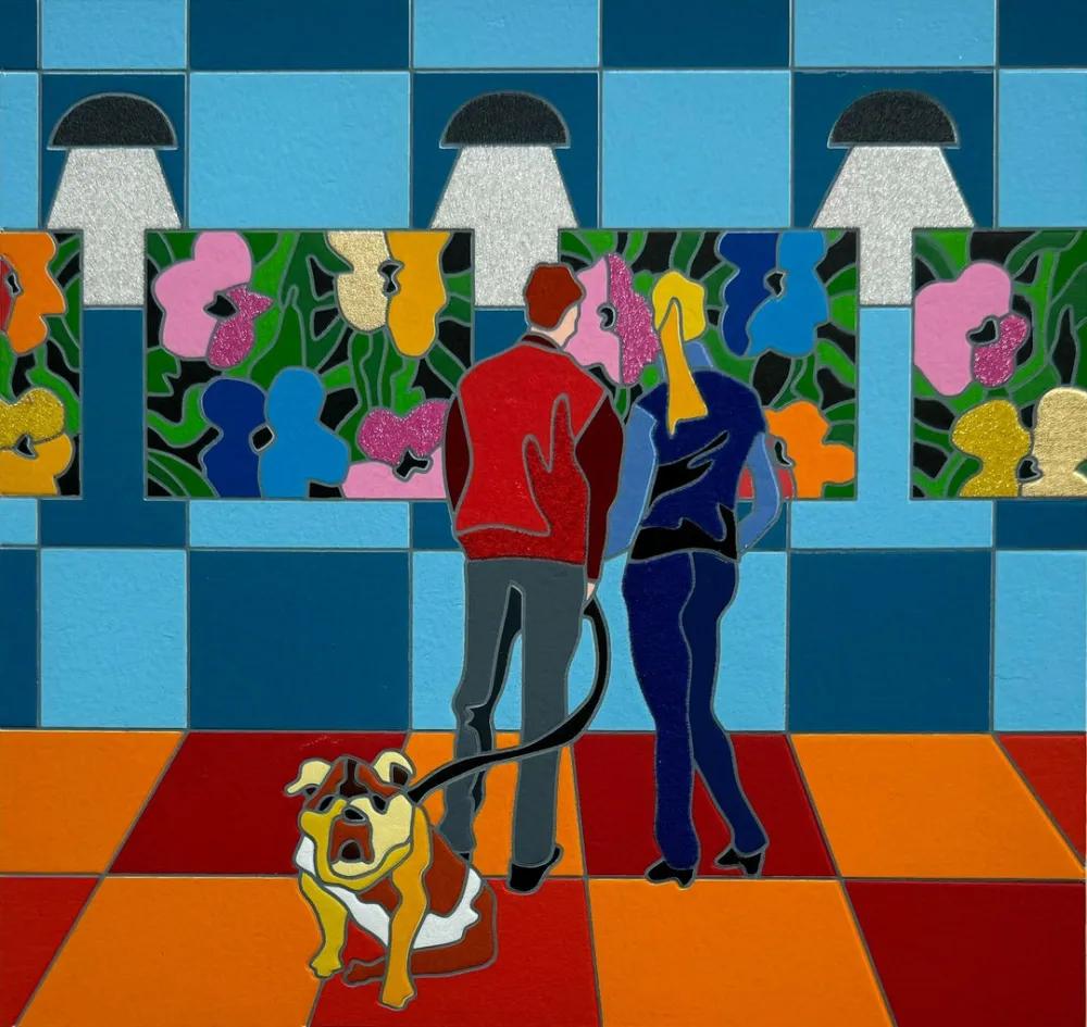 Serigrafia Nespolo - Pop walk