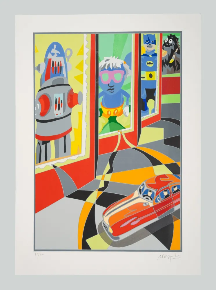 Serigrafia Nespolo - Robot