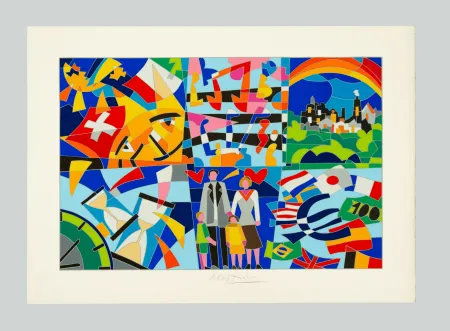 Serigrafia Nespolo - Senza titolo