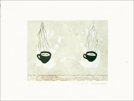 Água-Forte Neumann - Marteau pilon