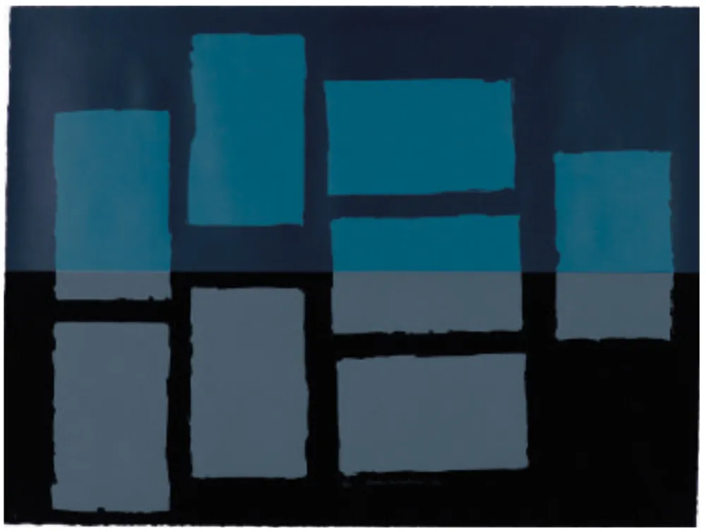 Serigrafia Nevelson - Senza titolo