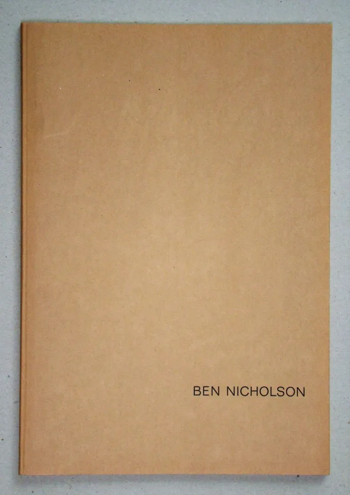 Livro Ilustrado Nicholson - Ben Nicholson