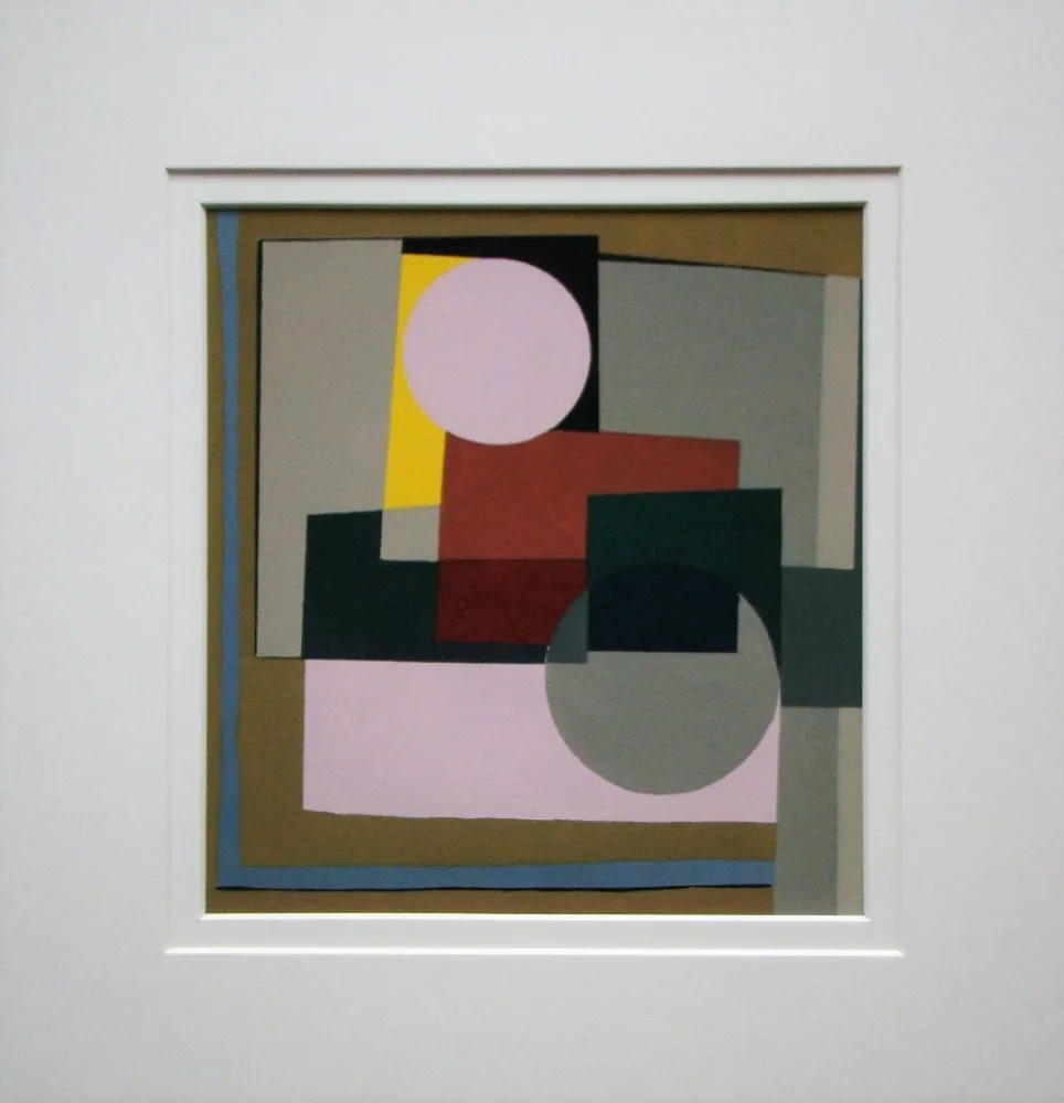 Estêncil Nicholson - Peinure - 1945