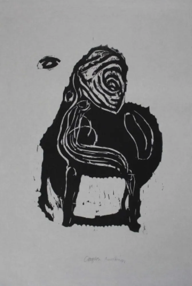 Xilogravura Nicolai - Im Inneren frisst das Helle das Dunkle I