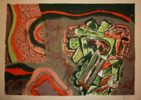 Litografia Nieto - Tête verte 