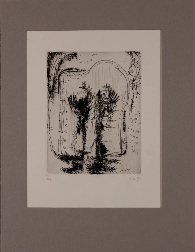 Água-Forte Nieto - Untitled from 'Avanguardia internazionale', vol. 4