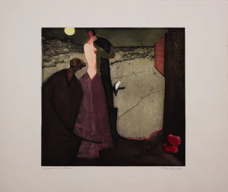 Água-Forte E Água-Tinta Nieuwenhuys - Cyrano declare son amour