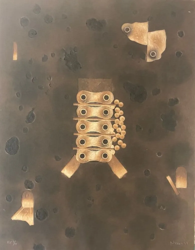 Gravura Nissen - Mariposa Obsidiana