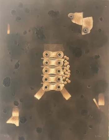 Gravura Nissen - Mariposa Obsidiana