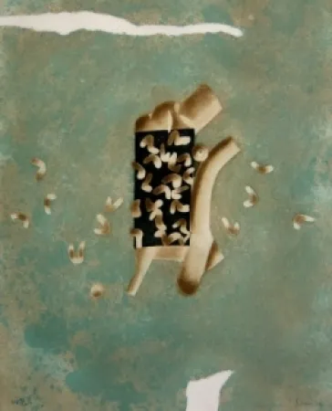 Gravura Nissen - Mariposa obsidiana 7