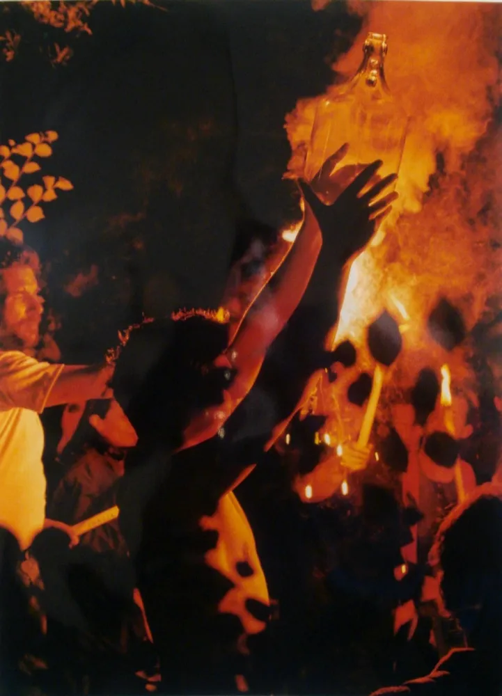 Fotografia Nitsch - 96 Aktion – Giardini San Martino, Napoli, R