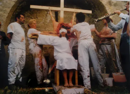 Fotografia Nitsch - 96 Aktion – Giardini San Martino, Napoli, T