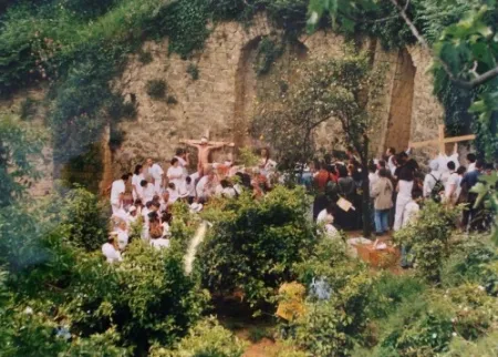 Fotografia Nitsch - Azione N. 96 – Giardini S. Martino A Napoli