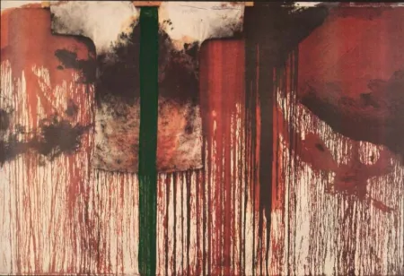 Litografia Nitsch - SENZA TITOLO