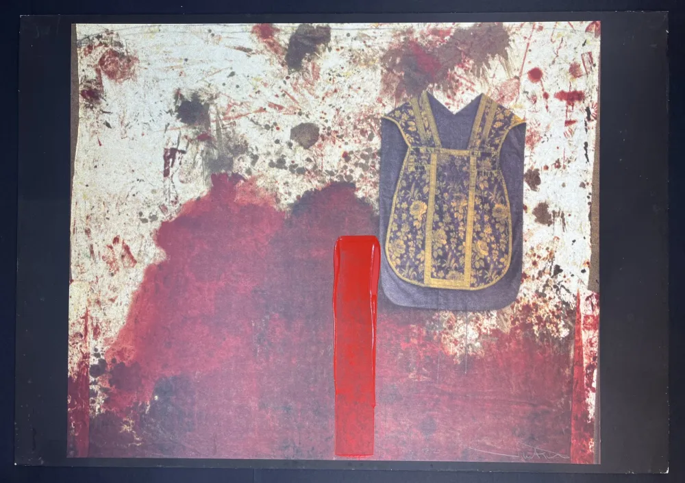 Múltiplo Nitsch - Übermalte Bild-Lithographien