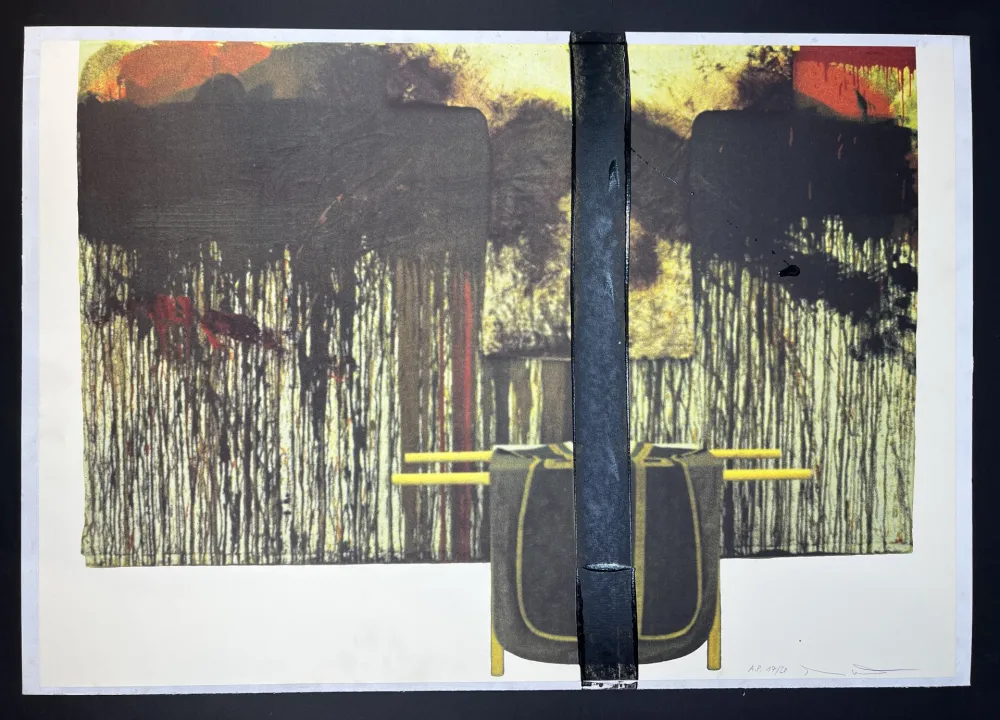 Múltiplo Nitsch - Übermalte Bild-Lithographien