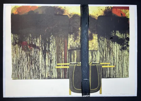 Múltiplo Nitsch - Übermalte Bild-Lithographien