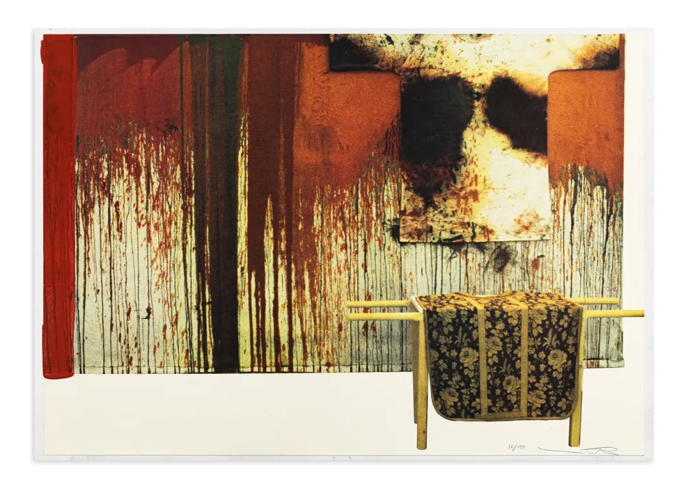 Sem Técnica Nitsch - Übermalte Bild-Lithographien