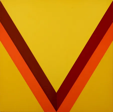 Serigrafia Noland - Early Fall, 1967 - Very scarce!