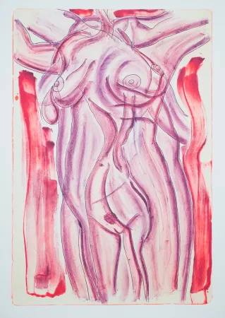 Litografia Nørgaard - La femme III