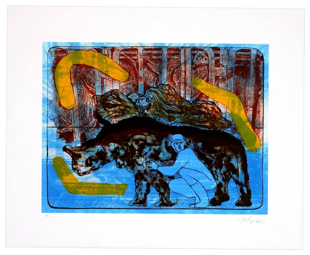 Litografia Nørgaard - La paix I