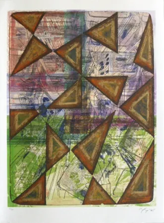 Litografia Nørgaard - La paix II