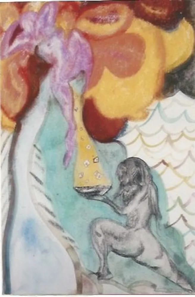 Gravura Ofili - Study for Ovid-Windfall