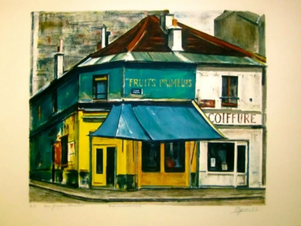 Litografia Oguiss  - Untitled